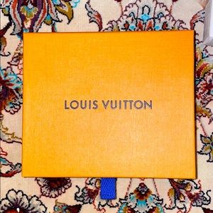 Louis Vuitton box and dust bag